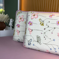 Kit com 2 Fronhas em Malha 100% Algodão Persia Rose