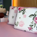Kit com 2 Fronhas em Malha 100% Algodão Aurora Rose