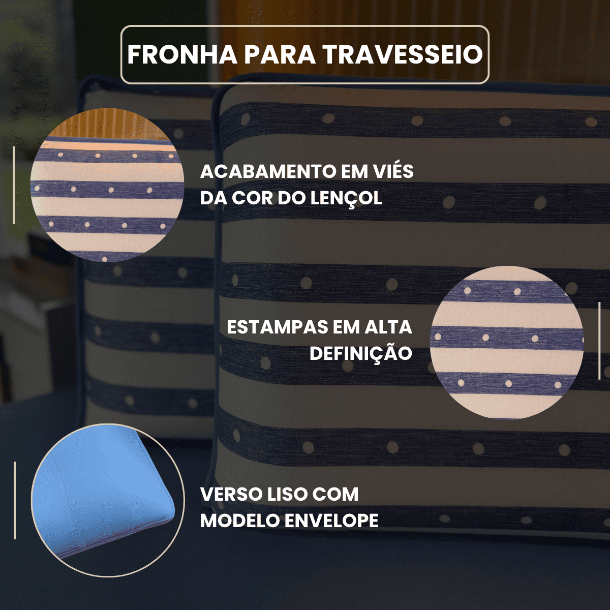 Jogo de Lençol com Elástico em Malha 100% Algodão  Costa Azul