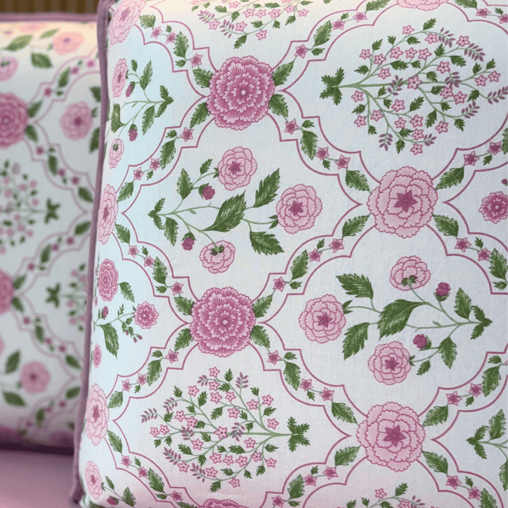 Jogo de Lençol com Elástico em Malha 100% Algodão Lavie Rose