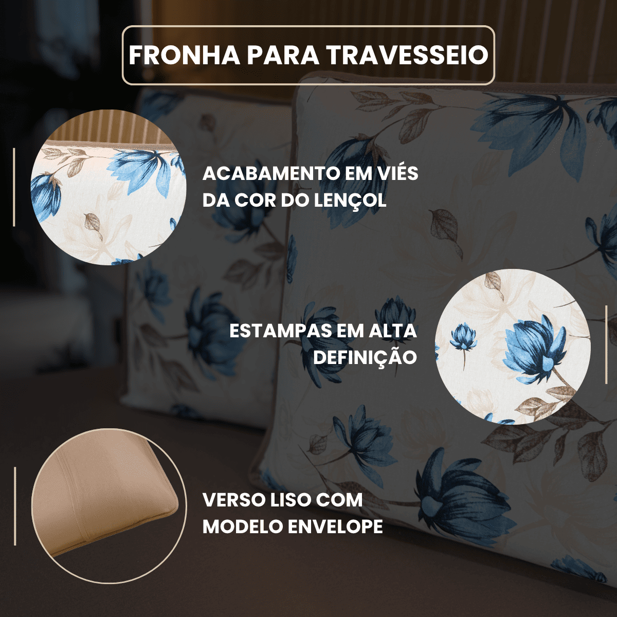 Jogo de Lençol com Elástico em Malha 100% Algodão Boreal Chocolate