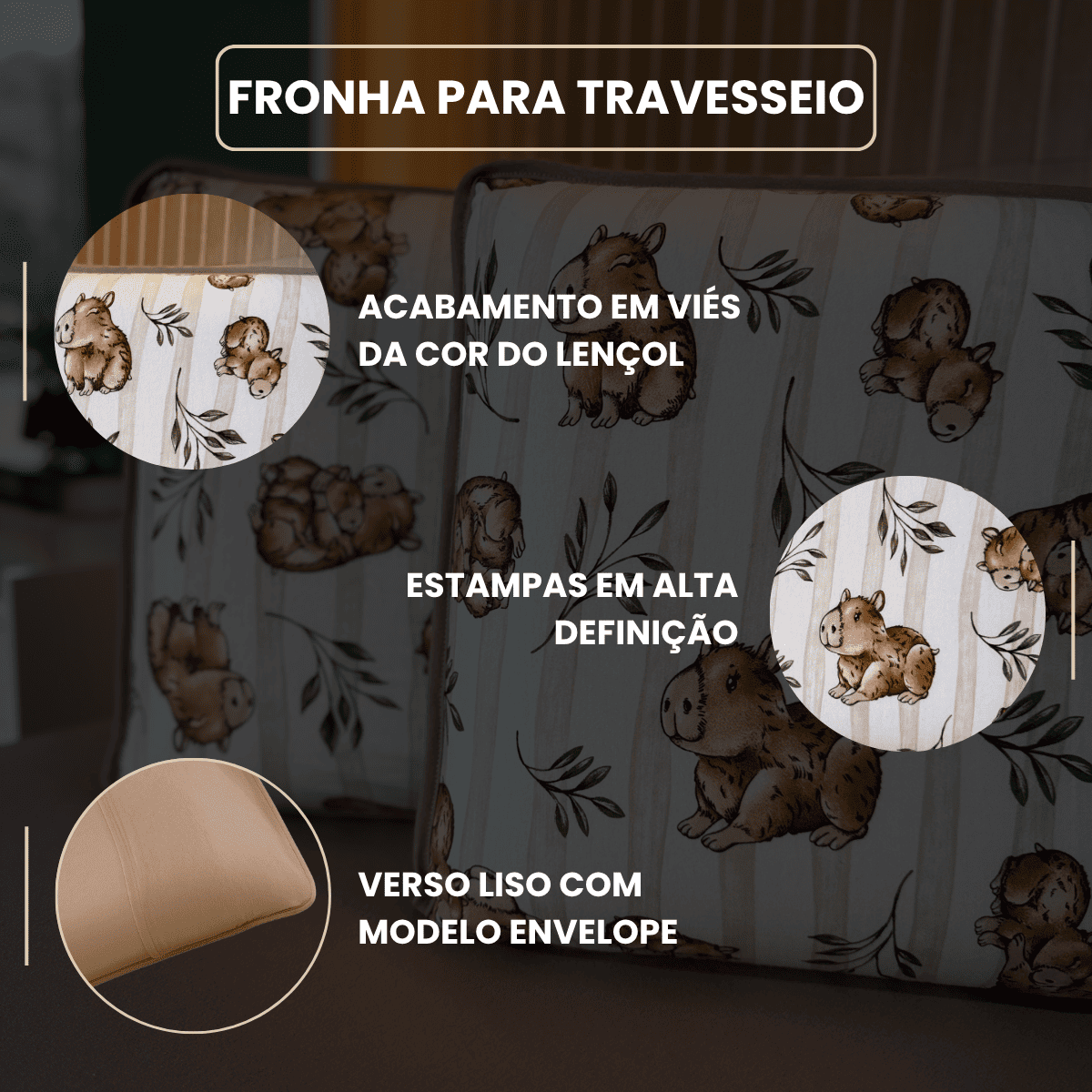 Jogo de Lençol com Elástico em Malha 100% Algodão Capilove Chocolate