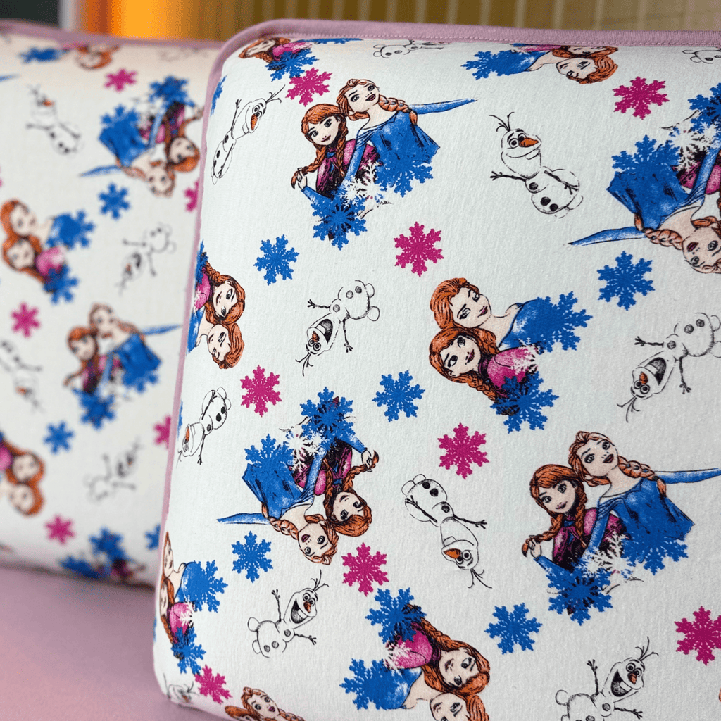 Jogo de Lençol com Elástico em Malha 100% Algodão Neve Rose