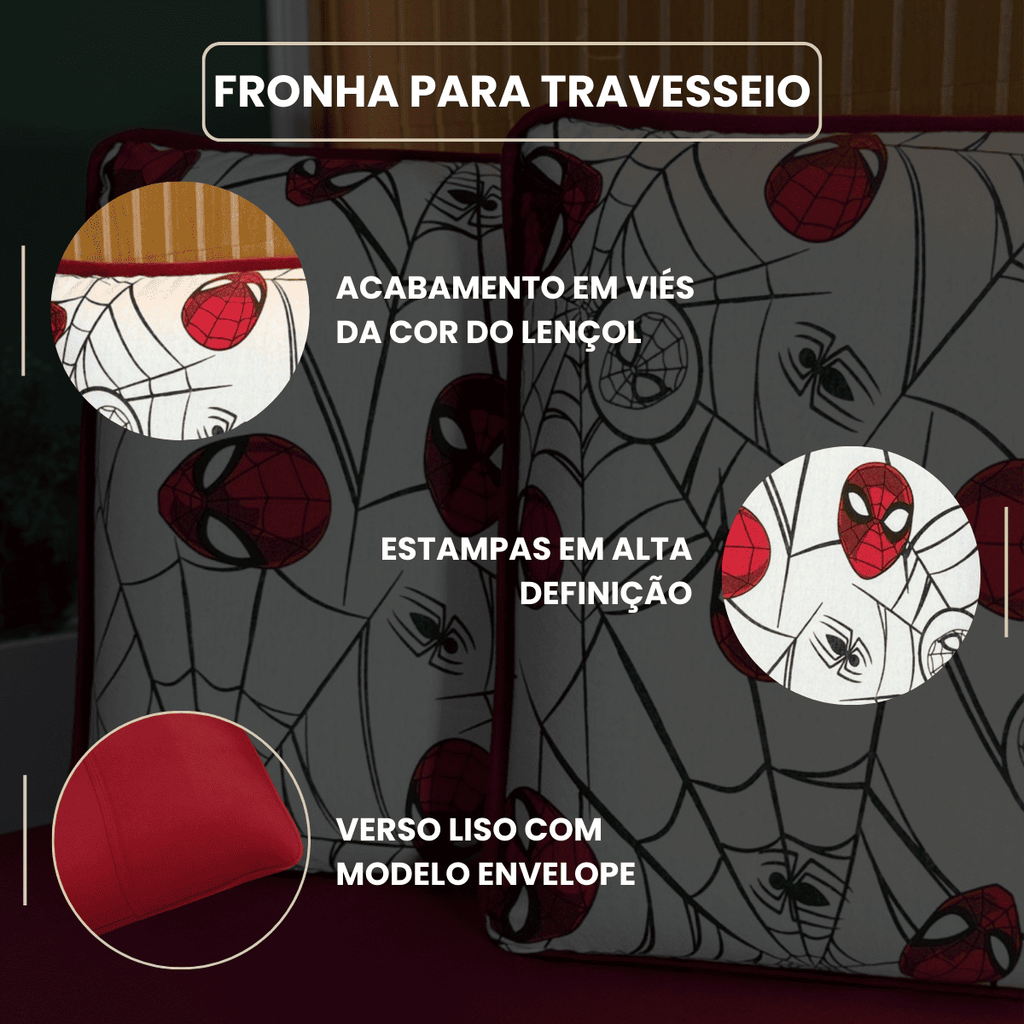 Jogo de Lençol com Elástico em Malha 100% Algodão Teia Off
