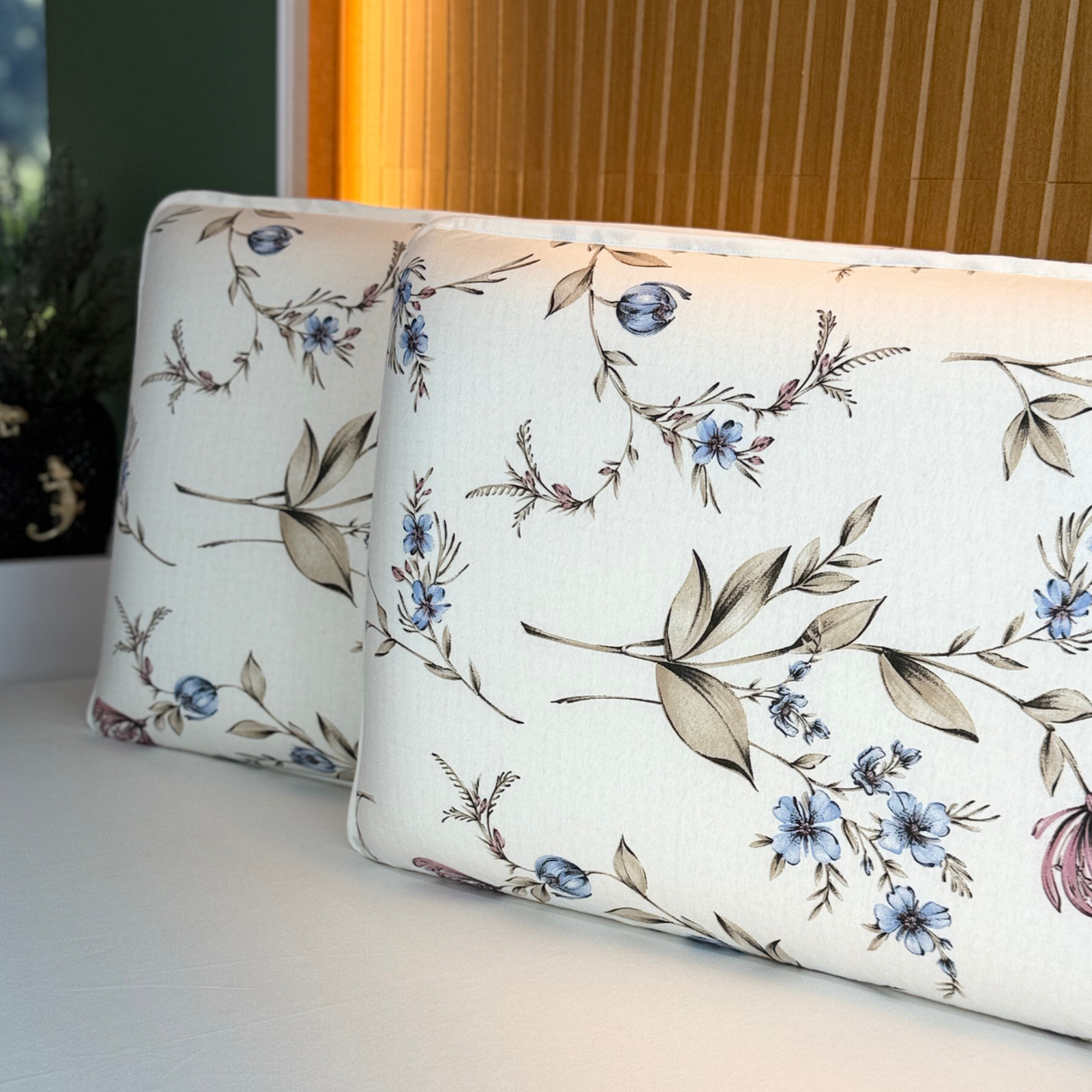 Jogo de Lençol com Elástico em Malha 100% Algodão Etiópia Off